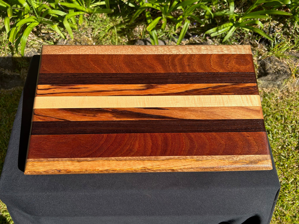Mango Zebrawood Handmade Cutting Board