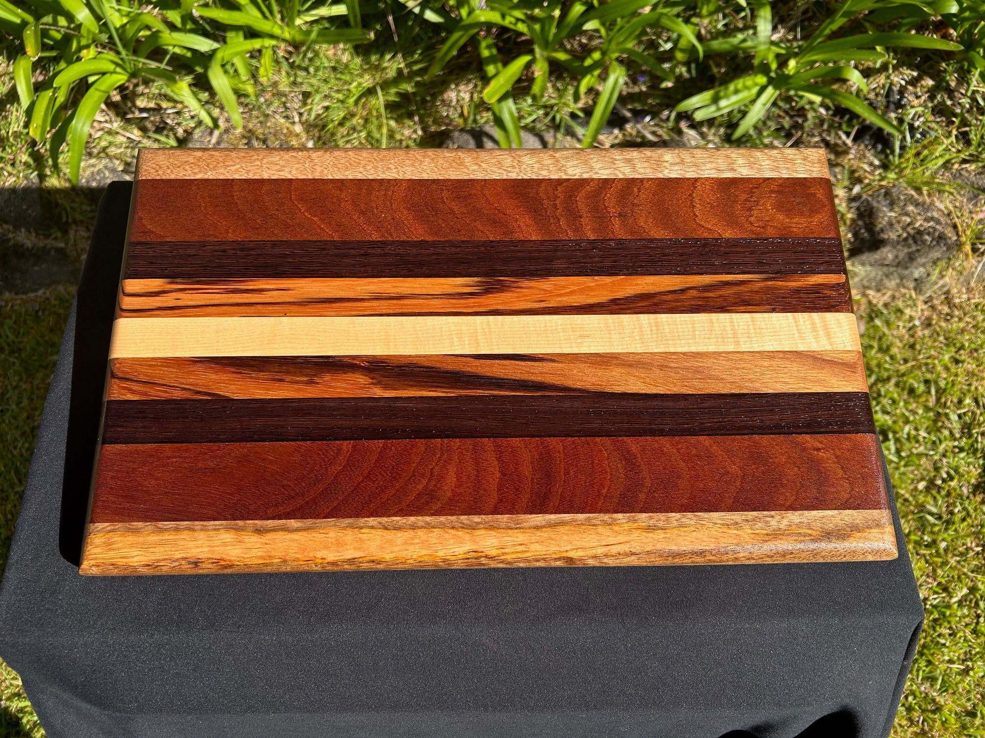 Mango Zebrawood Handmade Cutting Board