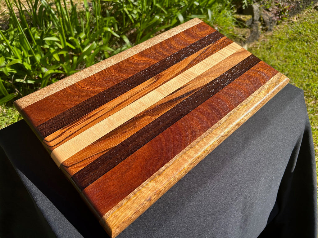Mango Zebrawood Handmade Cutting Board